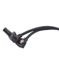 Heavy Duty Abs Wheel Speed Sensor Set For Front Passenger And Driver Side Straight Plug In Replacement Ring Built Tough For Chevy Astro Tahoe Avalanche Suburban 1500 2500 Express K1500 Ready To Roll close-up of sensor connectors and wiring.