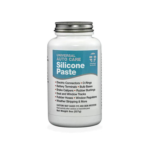 Keep It Slick Silicone Paste With Heavy Duty Brush 8 Oz Multi Purpose Dielectric Grease And Universal Automotive Sealant for electric connectors.