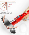 Hand Tube Bending Kit With Ratcheting Tubing Bender And Reverse Bending Attachments, bending copper pipe up to 90 degrees