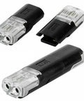 20Pcs 2 Pin Spring Wire Connectors No Soldering Required Screwless Quick Connectors Cable Clamps Terminal Blocks for LED Strip Lights