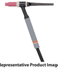 PTA17 TIG Torch For Air Cooled Welding With Rigid Torch Head And 25 Ft Cable, Easy Grip Knurled Handle, Pro Grade Tool