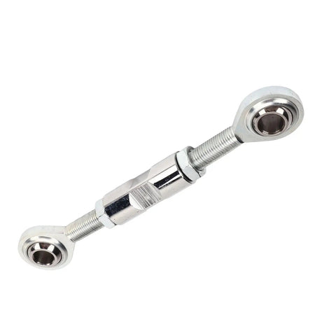 Heavy Duty Alternator Tensioner Rod Adjustable For Small Block Chevy 350 454 Engines with stainless steel heims mount.