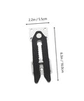 10 Pack Heavy Duty Sectional Sofa Connectors Modular Snap Hook For Couch Joint Repair Living Room Furniture with dimensions shown.