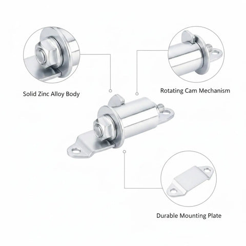 Zinc Alloy Cam Lock Replacement For Metal File Cabinets Drawers And Tool Chests Ideal For Office Managers And Homeowners 1 Pack