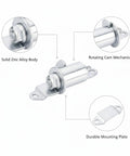 Zinc Alloy Cam Lock Replacement Hardware For Metal File Cabinets And Drawers Office Storage Security Upgrade Kit 1 Pack