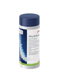 Milk System Cleaner Mini Tabs For Espresso Machines 180g Refillable Bottle, blue cap refill pack
