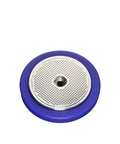 Top Shelf Stainless Steel Inner Shower Screen Holder Replacement For Breville Sage Dual Boiler Touch 900 Series Espresso Machines, round design with purple silicone.