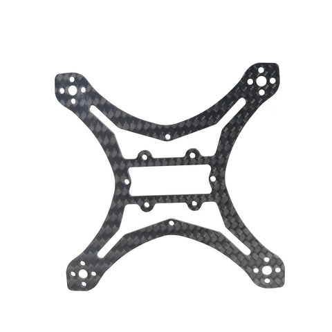 Top view of GLA2.5 2.5 Inch Glass Fiber Racing Drone Frame Kit with 110mm wheelbase and 2.5mm thick body for precise racing.