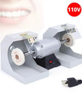 Shop Ready 3000 RPM Rotary Polisher With 550 Watt Copper Motor Heavy Duty Bench Buffer for jewelry and dental lab tasks.