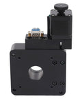 Motorized 360 Degree Electric Rotating Platform Turntable For Industrial Automation Beefy 3.94 Inch Black Aluminum Alloy
