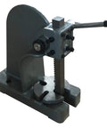 2-Ton Heavy-Duty Arbor Press With Cast Iron Frame, 4-Position Steel Anvil, hand powered bench press for precise tasks