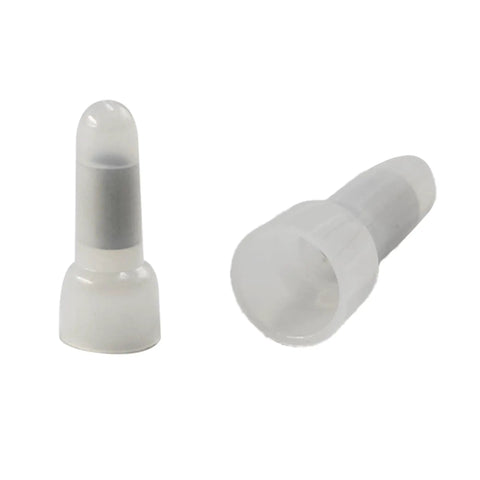 Pro Grade CE1 Closed End Crimp Connectors Kit For 22 16 AWG Nylon Insulated Wire Ends Heavy Duty Electrical Terminal Connectors close-up