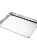 Three Piece Stainless Steel Baking Sheet Set Built Tough For Real Home Chefs Non Toxic And Easy Clean Heavy Duty Cookie Sheets In 9