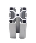 Sturdy 4040 T-Slot Anodized Aluminum Extrusion Profile Rail For 3D Printer CNC Build displaying a cross-sectional view.