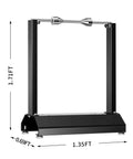 Beefy Motorcycle Wheel Balancer Stand For Static And Dynamic Tire Balancing On Most Motorcycles Off Road And Sport Bikes
