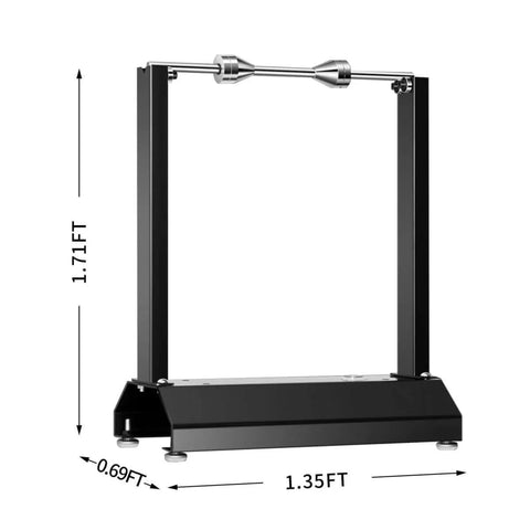 Beefy Motorcycle Wheel Balancer Stand For Static And Dynamic Tire Balancing On Most Motorcycles Off Road And Sport Bikes