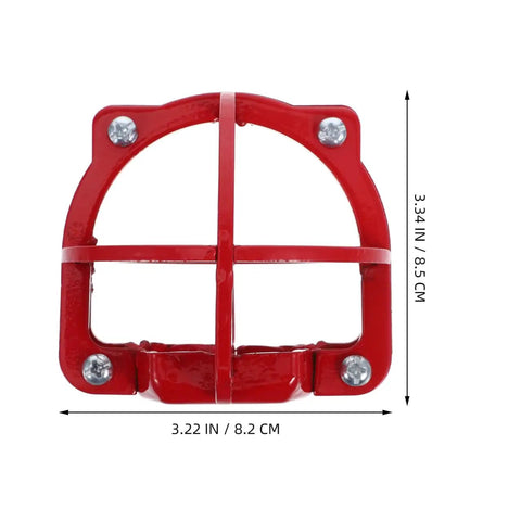 Bad Boy Fire Sprinkler Head Guard Cage To Dodge Dents And Kick Damage Real Quick On 3 34 Inch Fixtures showing dimensions 3.22 in x 3.34 in.