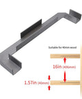 16 Inch Right Angle Woodworking Clamp And Framing Jig Adjustable Carpenter Clamping Fixture for panel alignment, steel material.