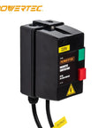 Heavy Duty 230V 3 Phase Magnetic Switch Box With 11 Amp Rating UL Listed Plug And Play Pre Wired Cable Kit For Tablesaw Planer Woodworking Shaper And Garage Rig Setup, side view.