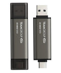 Blazing Fast 1TB X2 Max Portable SSD With 1000 MB Per Second Transfer, Type C And Type A USB 3 Gen2 in black casing