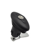 Heavy Duty Plastic Black RV Cabin Door Lock With Compression Tongue Seal For Travel Trailers Luggage Compartment And Cargo Doors Easy Install Replacement Part 1 Piece