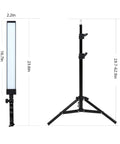 180 LED Photography Studio Lighting Kit With Pro Grade Handheld Wand Light On Stand And Tripod Plus Bag for photo setup