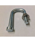 J Bolt Catch For Crossboxes Kit Of 2 With Securing Nuts In Durable Steel Includes Two J Bolts And Two Nuts Dimensions 2 In High By 4 In Long