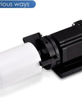 D70 Pro-Grade Rotary Axis Attachment for Fiber Laser Engravers With 70mm Rotating Shaft And 3 Jaw Rotary Chuck Stepper Motor, side view