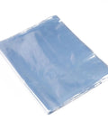 80 Pack Clear Pvc Heat Shrink Wrap Bags 10 By 16 Inches displayed flat for gift packaging and merchandise protection.