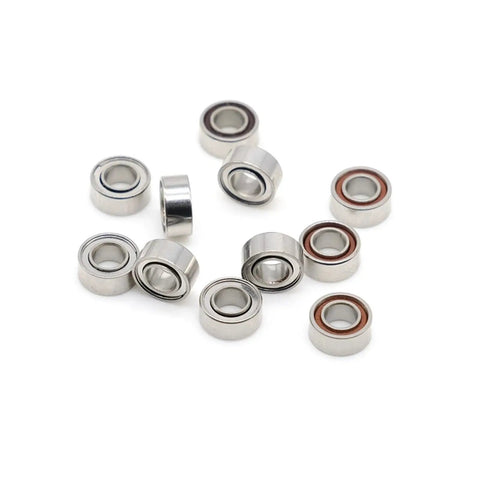 Top Shelf 4 Pack SR144 TIZWN8 Dental Drill Bearings ABEC 9 Precision Hybrid Ceramic Steel Balls Hella Smooth At 400000 RPM Oil Caged 3.175X6.35X2.38Mm High Speed Handpiece Upgrades