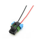 Top Notch HDNRZKMG 1 Set 2 Pin Weather Pack Waterproof Connector Kit With Solid Copper Terminals For Auto Sensors And Fan Wiring Replacement, 2-wire