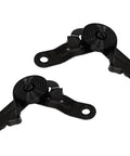 2pc black metal hood hinge set with springs for Chevy Silverado/Sierra (left and right)