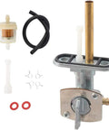 Universal Motorcycle Gas Valve Petcock Shut Off Tank Switch with accessories for Dirt Bikes and ATVs