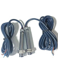 M12 Photoelectric Sensor PNP NO Through Beam Infrared Switch with 47.2 inch cable for automation, 3M detection range, industrial machinery