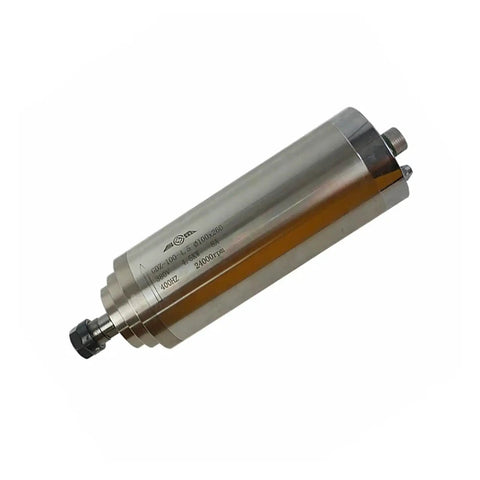 Beefy 5.5KW ER25 Spindle Motor Water Cooled, High Speed 24000 RPM for CNC Milling Machine, 220V/380V, Quiet Main Bearing System