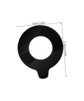 Heavy Duty Excavator Pin Shim Kit 2 Pack With Round Rubber Washers For Digger Gasket And Boom Bushing Replacement Vibration Dampening Pads, 10cm