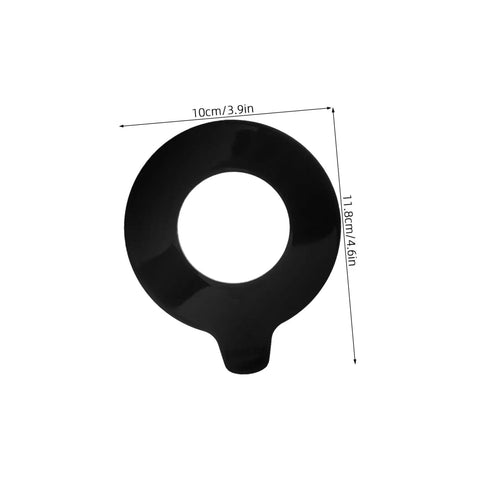Heavy Duty Excavator Pin Shim Kit 2 Pack With Round Rubber Washers For Digger Gasket And Boom Bushing Replacement Vibration Dampening Pads, 10cm