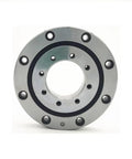 Straight Up Premium XRU3515 Cross Roller Bearing Slewing Ring For Robotic Arms And Precision Automation With 35 Mm Bore And 95 Mm Outer Diameter, showcasing a 35mm inner bore and steel body with mounting holes.