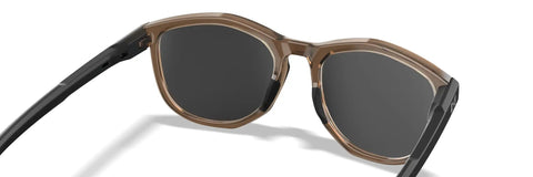 Heavy Duty Unisex Safety Glasses Featuring Removable Side Shields And Shatterproof Captivate Tungsten Mirror Lenses view from the side