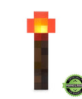 Redstone Torch LED Lamp 12.6 Inch USB Rechargeable Nightlight For Gaming Setup Cosplay And Roleplay Orange Official Collectible Desk Light For Home Decor standing upright