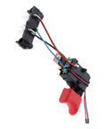 Top Shelf Replacement Hammer Drill Switch Assembly For Porter Cable PCC620B And PCC620LB with red trigger and wires.