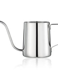 Gooseneck Pour Over Kettle 12 Oz Stainless Steel Coffee Teapot With Slim Long Spout For Precise Drips, Everyday Portable Camping Travel Kettle