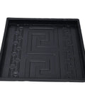 No-Fuss DIY Concrete Forms For Stepping Stones Reusable ABS Plastic Paver Mold with geometric pattern for garden walkways