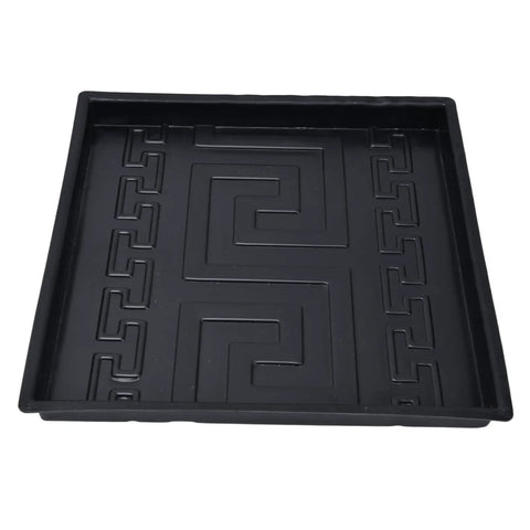 No-Fuss DIY Concrete Forms For Stepping Stones Reusable ABS Plastic Paver Mold with geometric pattern for garden walkways