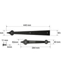 Rock Solid 6 Piece Soft Close Cabinet Hinge Kit With Premium Steel Dampers Decorative Hardware Set dimensions and installation details