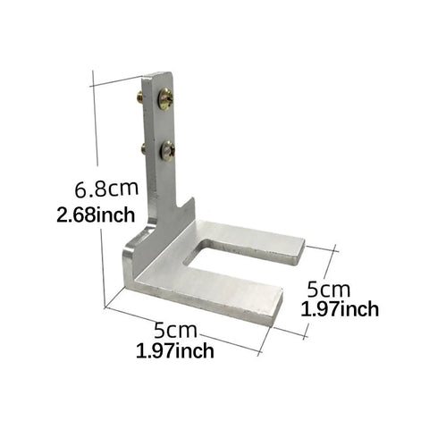 Electric Hot Knife Cutter With Slotting Tool For Small DIY Cutting Projects Pro Grade Wear Resistant Metal Heat Cutter With Built In Ruler For Accurate Clean Cuts Smooth Sled Motion And Replacement Parts Ready For Quick Fixes, 6.8cm metal slotting tool