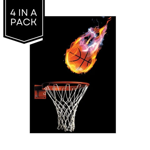 Basketball Room Decor Poster For Boys Wall Art With Dope Game Day Vibe Durable Vinyl Print Ideal For Sports Fans Bedroom