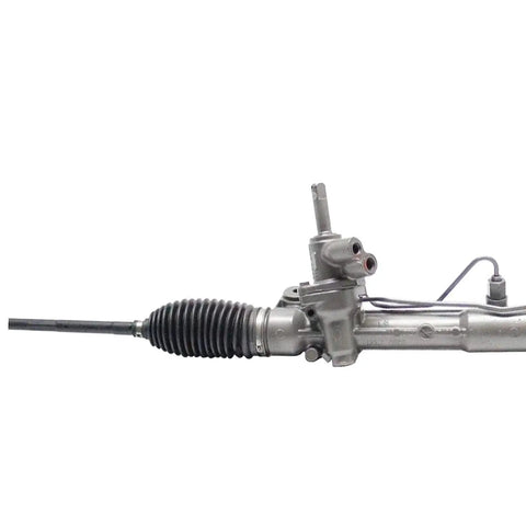 Close-up of 2WD Rack And Pinion Steering Assembly For Dodge Charger 2011-2020, showing connection points and details.