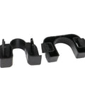 Beefy Rear Shelf Clip For Car Trunk Fastener ABS Bracket, heavy-duty cargo clip set shown in black for added storage.