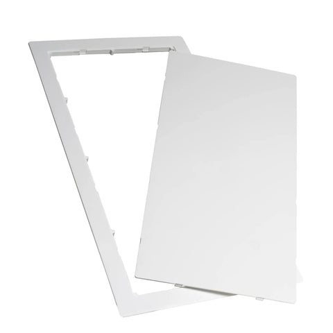 No Sweat Flush Or Surface Mount Wall Access Panel With Uv Resistant Finish Heavy Duty Frame, 14 x 29 inch, easy installation.